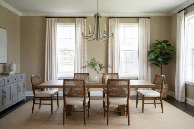 23 Dining Room Curtains Ideas: Transform Your Space with Style and Functionality