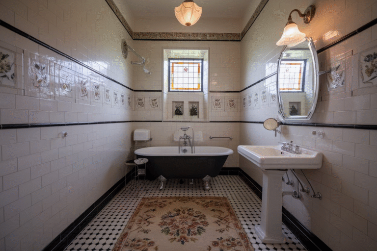 21 Vintage Powder Room Ideas: Creating Timeless Elegance