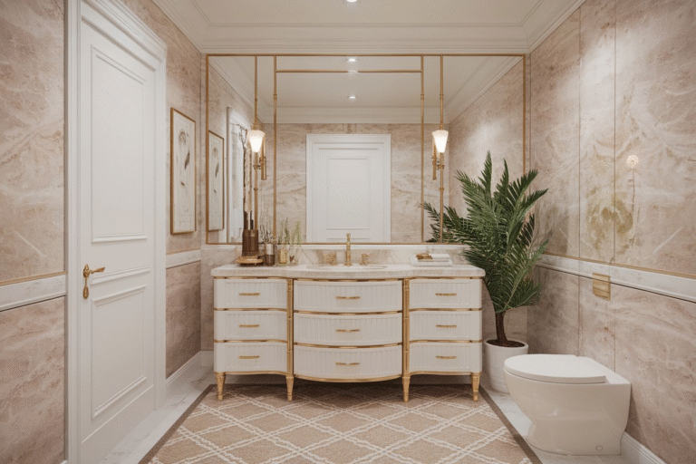 21 Luxury Powder Room Ideas
