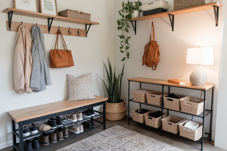 22 Entryway Drop Zone Ideas to Organize Your Home