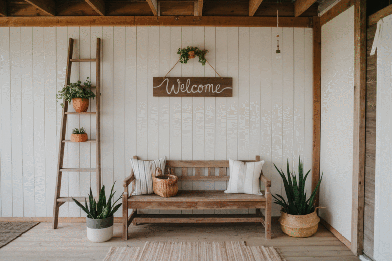21 Farmhouse Entryway Ideas: Transform Your Home’s First Impression