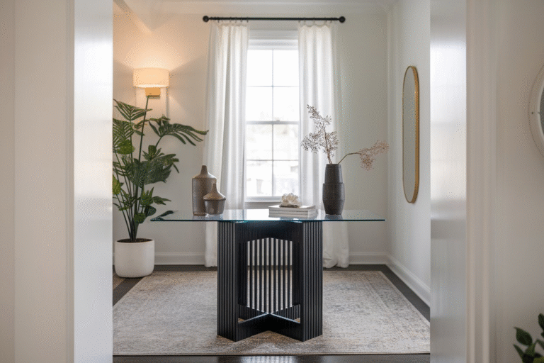 23 Black Entryway Table Ideas for a Stylish and Functional First Impression